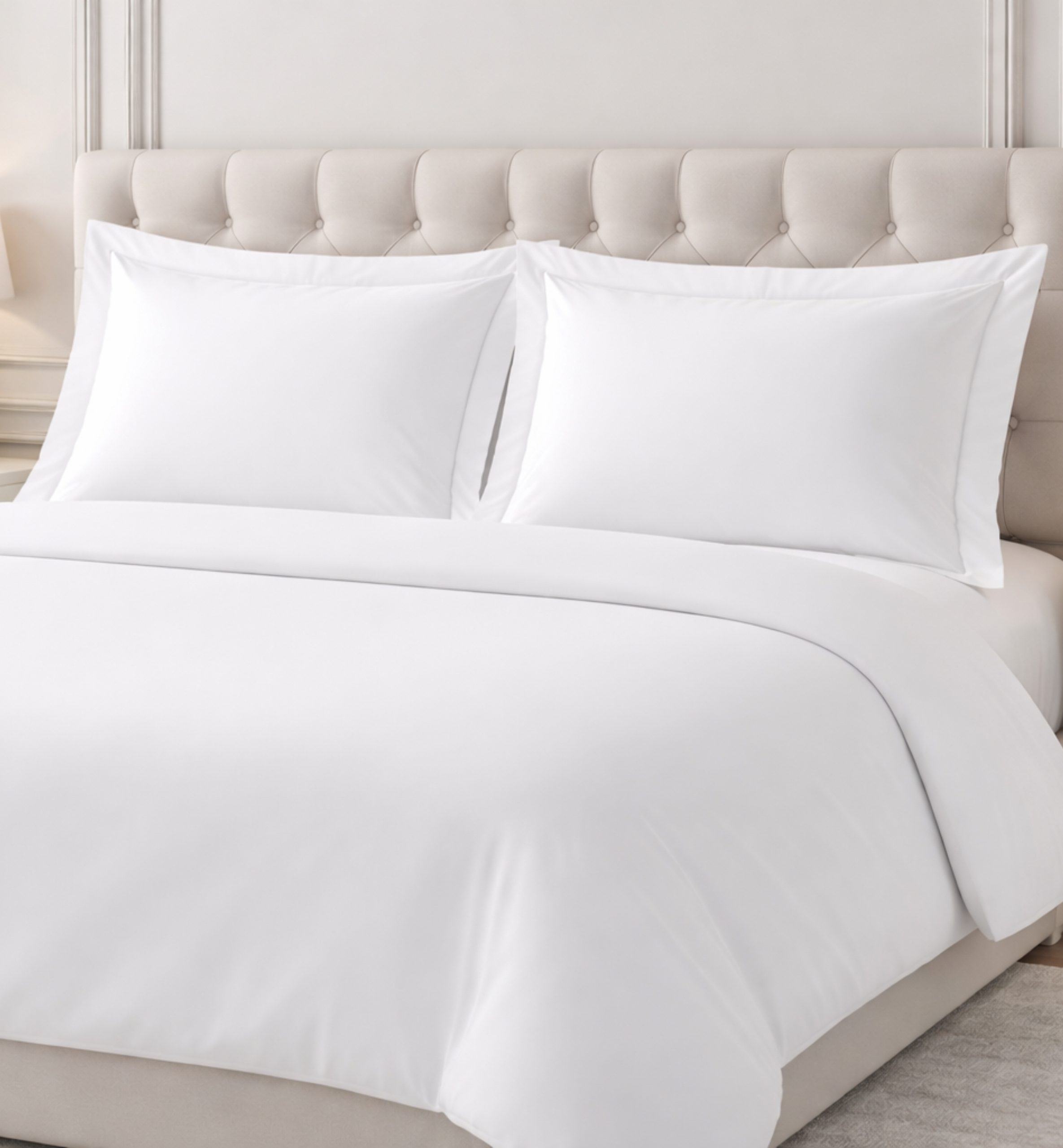 700 Thread Count Egyptian Cotton Satin Oxford Pillowcase (pair)