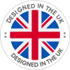 DESIGNED IN THT UK